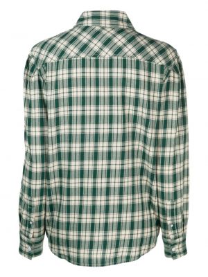 Flanelová kostkovaná bavlněná košile Woolrich
