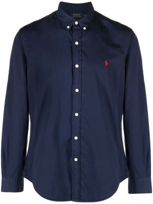 Triibuline puuvillased tikitud särk Polo Ralph Lauren