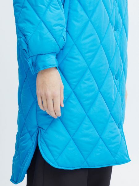 Manteau mi-saison Ichi bleu