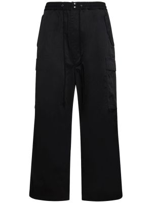 Найлонови карго панталони Junya Watanabe черно