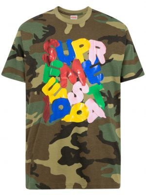 T-shirt Supreme brun