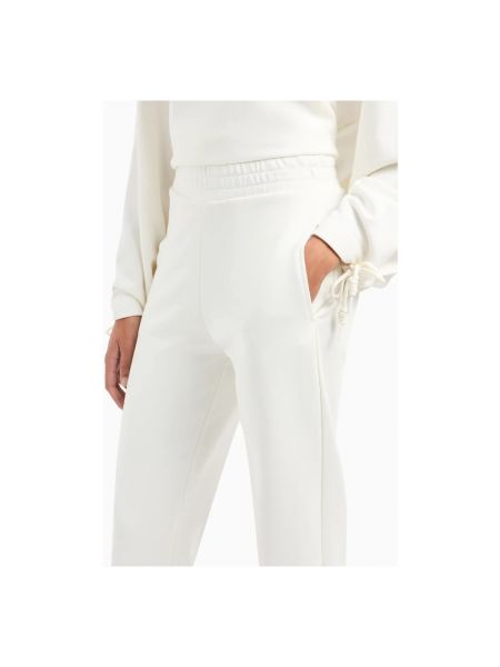 Pantalones de chándal Emporio Armani blanco