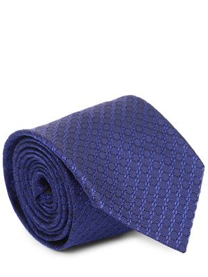 Шелковый галстук Ermenegildo Zegna синий