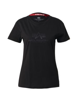 T-shirt Alpha Industries noir