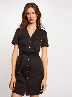 Φόρεμα σε στυλ πουκάμισο Morgan μαύρο