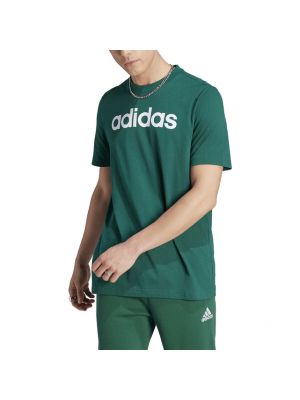 Camiseta con bordado Adidas Sportswear verde