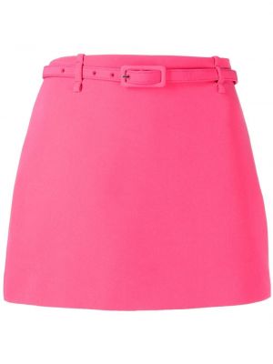 Mini sukně z polyesteru Alexis - růžová