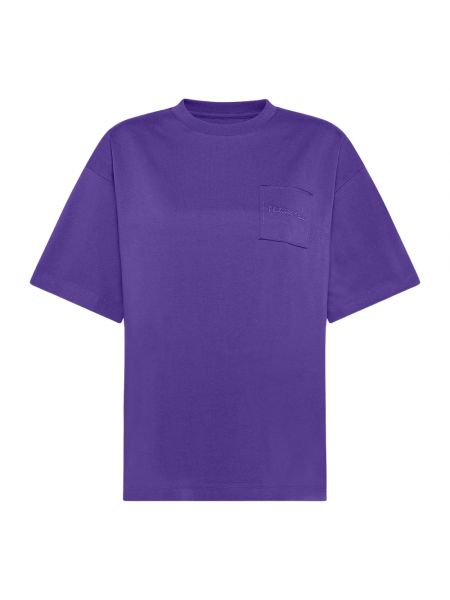T-shirt aus baumwoll Philippe Model lila