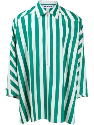 Camisa con cremallera Sunnei verde