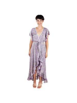 Midi šaty Isla Bonita By Sigris fialová