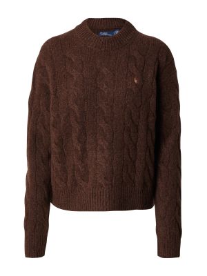 Пуловер Polo Ralph Lauren кафяво