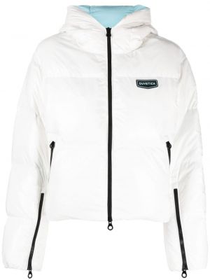 Dūnu jaka ar spalvām Duvetica balts
