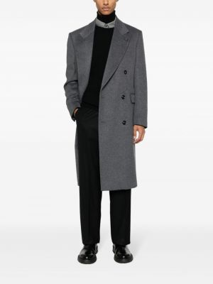 Manteau en laine Lardini gris
