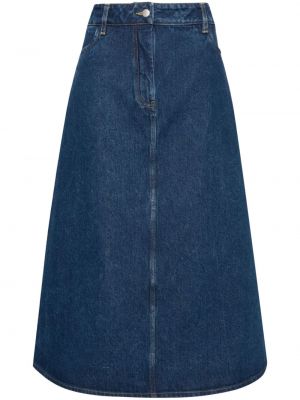 Džínová sukně Studio Nicholson modré