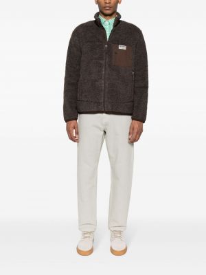 Džemperis ar rāvējslēdzēju Polo Ralph Lauren brūns