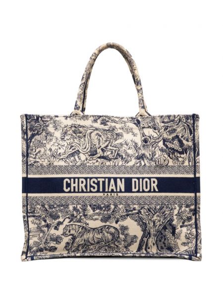 Nákupná taška Christian Dior Pre-owned modrá