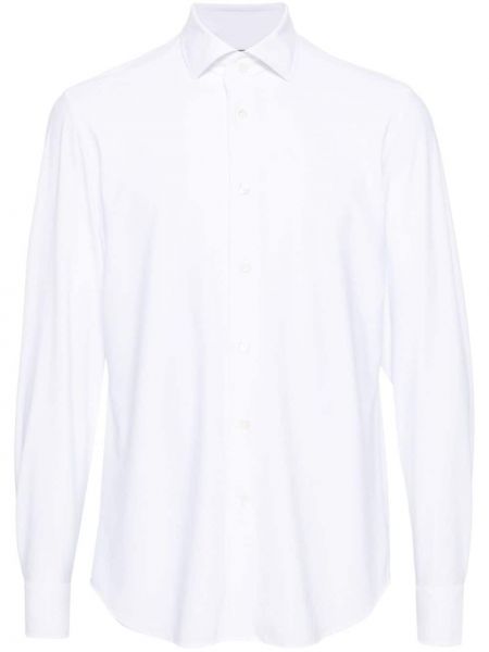 Chemise en jersey Corneliani blanc