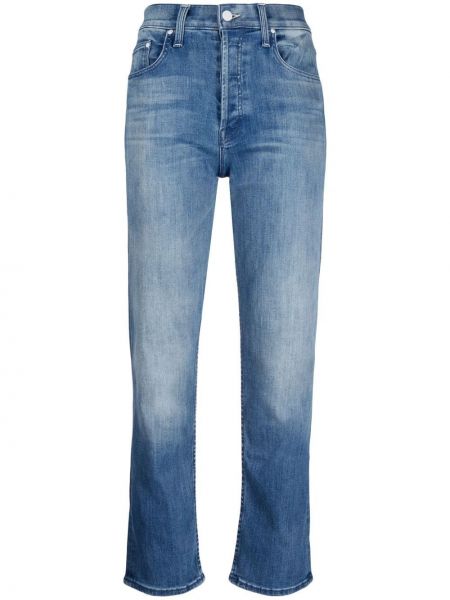 Jeans 7/8 Mother blå