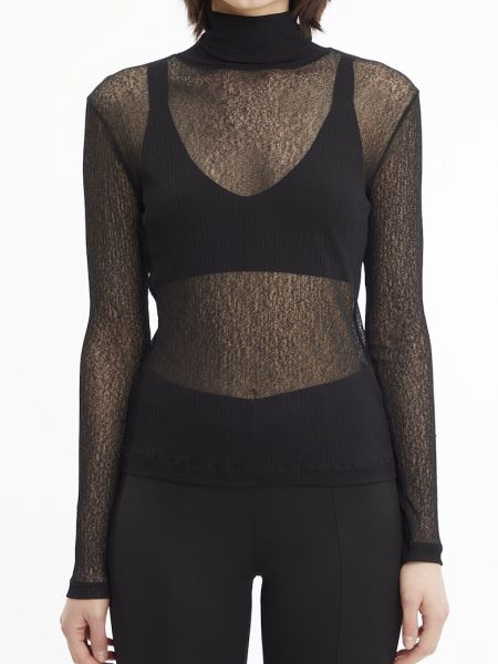 Блузка-боди Calvin Klein черная