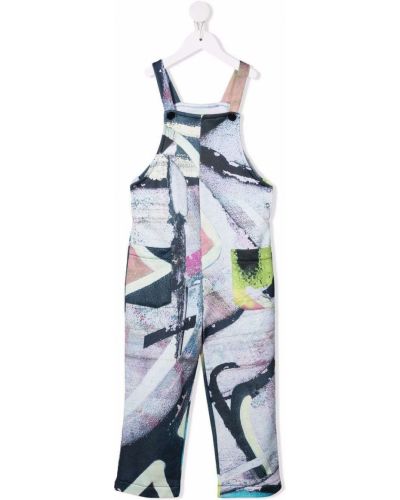 Trykt jumpsuit for jenter Marques'almeida Kids lilla