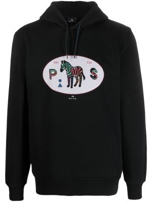 Hoodie mit print Ps Paul Smith schwarz