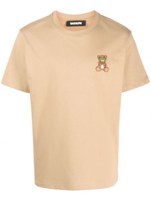 Medvilninis marškinėliai Barrow ruda