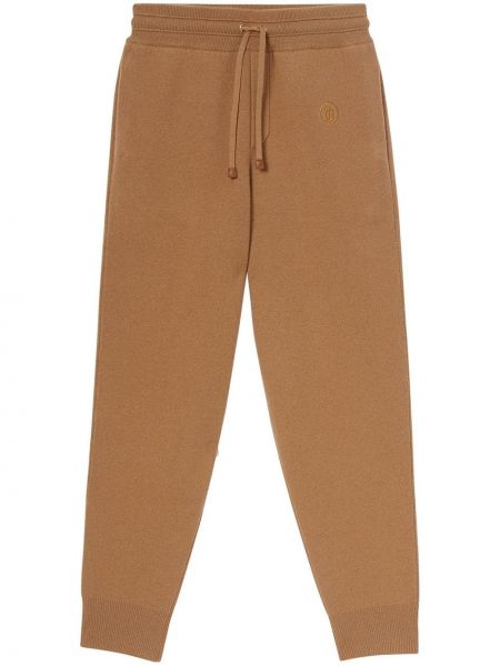 Pantalones de chándal Burberry marrón