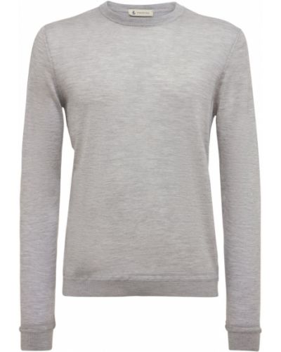 Seta t-shirt Piacenza Cashmere, grigio