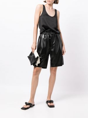 Satin top In The Mood For Love schwarz
