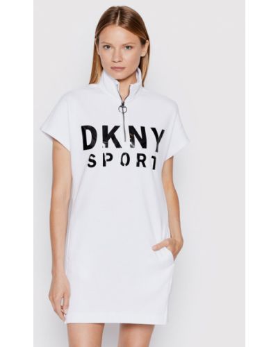 DKNY Sport Hétköznapi ruha DP8D4040 Fehér Regular Fit