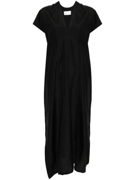 Μάξι φόρεμα Christian Wijnants μαύρο