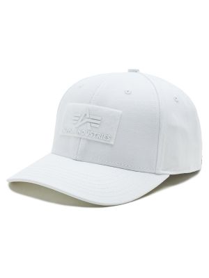 Casquette Alpha Industries blanc