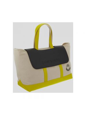 Shopper handtasche mit taschen Moncler beige