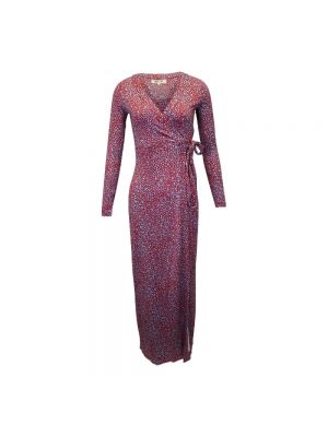 Sukienka długa Diane Von Furstenberg czerwona