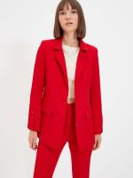 Красные женские пиджаки