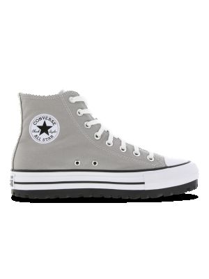 Chaussures de ville à motif étoile Converse gris