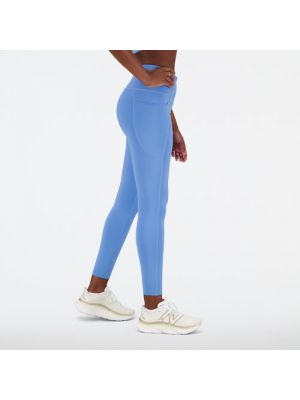 High waist leggings mit taschen New Balance blau