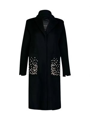 Шерстяное пальто Dawn Levy черное