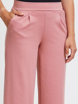 Pantaloni plissettati Ichi rosa