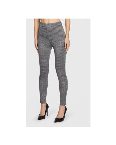 Liu Jo Pantaloni din material WF2203 J4044 Gri Slim Fit