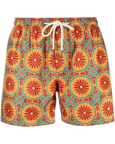 Trykt shorts Peninsula Swimwear oransje