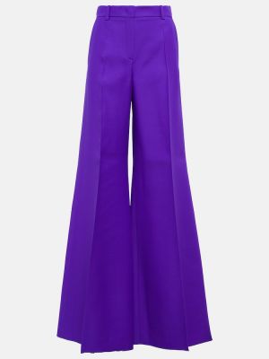 Pantalones bootcut Valentino violeta