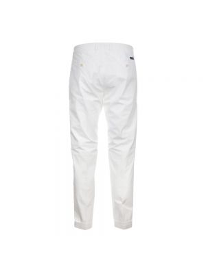Pantalones chinos slim fit Fay blanco