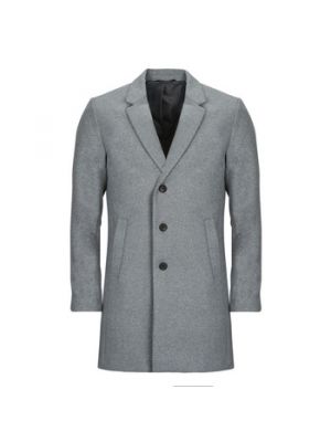 Cappotto di lana Jack & Jones grigio
