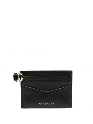 Kožená peňaženka Givenchy čierna