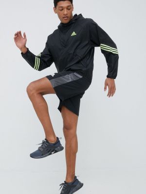 Wiatrówka oversize Adidas Performance czarna