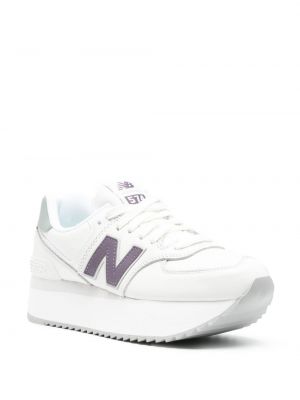 Sneaker New Balance 574 weiß