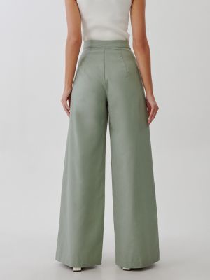 Pantaloni Tussah verde