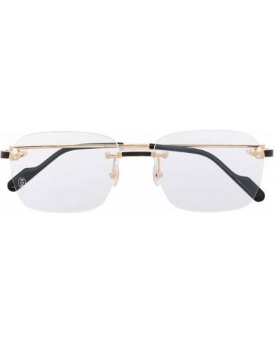 Naočale Cartier Eyewear zlatna