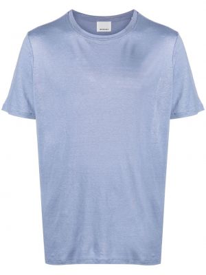 T-shirt a maniche corte con scollo tondo Marant blu